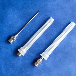 पुनः प्रयोज्य स्टेनलेस स्टील पशु पशु चिकित्सा सिरिंज सुई 14 जी-27 ग्राम पीतल निकल निदान और इंजेक्शन के लिए प्लास्टिक कैप के साथ - Product Image 3