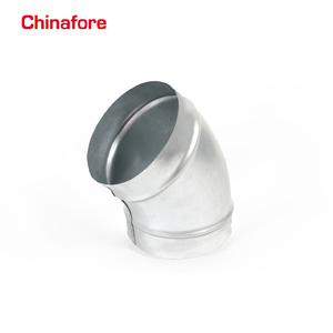 Hot-vente B45X raccord en spirale pressant le coude pour le conduit de ventilation - Product Image 6