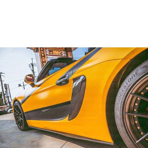 ICOOH Racing OEM estilo fibra de carbono Kit de carrocería rejillas de ventilación traseras para <span class=keywords><strong>Porsche</strong></span> 718 <span class=keywords><strong>Cayman</strong></span> Boxster 981 2012-2015 - Product Image 3