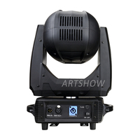 Projecteur lumineux à tête mobile 200W, lavage professionnel DJ Disco, éclairage de scène de noël avec Zoom, 15 à 45 degrés