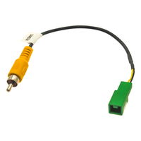 Caméra de stationnement arrière 4Pin Video Plug Converter RCA Cable For Isuzu Car Models Parking Reverse Wire Adapter