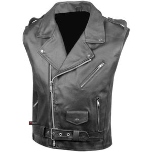 Chaleco de Invierno para Hombre, de Alta Calidad, 100% Cuero, Servicio OEM, el Mejor Estilo, Logotipo Personalizado Profesional, Casual, Cálido, Impermeable y Transpirable - Product Image 3