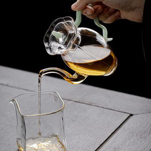 Heat Resistant Borosilicate Glass Teapot With Lid Transparent For Afternoon <b>Tea</b> Fruit <b>Tea</b> Flower <b>Tea</b> Kung Fu <b>Tea</b> <b>Set</b> - Product Image 4