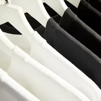T-shirt pour homme en coton 100% uni, 210 g/m², léger, impression DTF sur demande, POD et coupé-cousu, coupe oversize style streetwear
