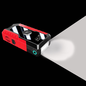 Quarke GL901 Lithium lityum araba pil marş 4-in-1 acil araba atlama marş taşınabilir şarj cihazı hava kompresörü & LED SOS işık - Product Image 5