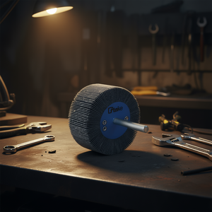 Disco Abrasivo de Tela Ttake, 40x15 mm, Eje de 6 mm, Grano 120, para Pulir Metal - Product Image 3