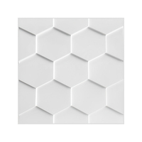 Panneaux muraux 3D en PVC modernes, écologiques, faciles à installer, imperméables, ignifuges pour chambre à coucher, salon, salle de sport, entrepôt, extérieur