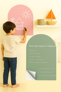 <span class=keywords><strong>Tableau</strong></span> <span class=keywords><strong>noir</strong></span> magnétique arqué amovible multifonctionnel pour la maison ou le bureau - Product Image 3