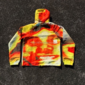 Vestes de créateur personnalisées de haute qualité, coupe-vent, imperméables, avec fermeture éclair, impression numérique intégrale, par un fabricant de vestes coupe-vent - Product Image 2