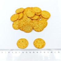 Craquelins ronds au maïs et au riz épicés, chips Senbei au maïs et au riz, snacks céréaliers avec service OEM de marque privée et d'exportation en gros