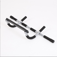 Barre de traction pour cadre de porte, antidérapante, durable, barre horizontale simple pour entraînement, équipement de fitness portable pour la maison, entraînement des muscles du haut du corps