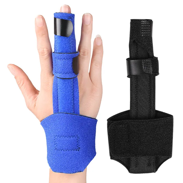 Adjustable Extension Style Pain Wholesale Finger Splint Hand Brace Support for Broken Finger Support