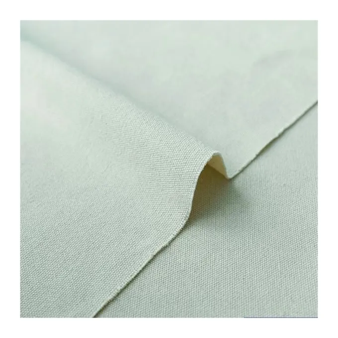 Bán Buôn Phổ Biến Nhất Công Nghiệp Polyester Bông Chất Liệu Xám Đồng Bằng Vải Và May Mặc Interlining Vải Từ Trung Quốc