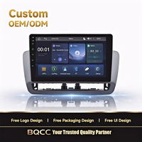 Autoradio Android BQCC 9 pouces MP5 Carplay Écran autoradio FM RDS BT RGB GSP Lecteur multimédia DVD Stéréo pour Seat Ibiza 2012-2015