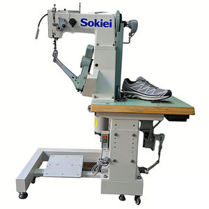 Machine à coudre de haute qualité et haute vitesse pour semelles de mocassins, idéale pour la fabrication de chaussures de football et de pantoufles arabes en usine. - Product Image 2
