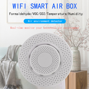 LEDEAST Air Box01 Hệ Thống Nhà Thông Minh Formaldehyde VOC / CO2 Nhiệt Độ Và Độ Ẩm Máy Dò Môi Trường Không Khí Hộp Không Khí Wifi - Product Image 5