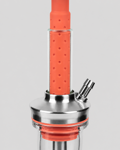 Cachimba Premium de Acero Inoxidable de 45cm con Manguera Única, Set Completo, Funda Suave al Tacto, Base de Vidrio, Caja de Regalo, Venta al por Mayor para Bares y Lounges - Product Image 5
