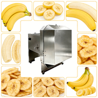 Grote bananen snijmachine met 23x20cm invoerlade voor Vietnamese voedselverwerking - Oplossing voor batchverwerking, efficiënte invoer