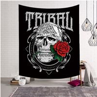 Tapiz colgante de pared de Lychee japonés, Serie de brujería DIY, manta de poliéster, Alfombra de pared artística, tapiz decorativo para el hogar