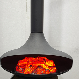 Design moderno camino <span class=keywords><strong>in</strong></span> acciaio sospeso per interni vera fiamma decorativo camino a legna da soggiorno <span class=keywords><strong>in</strong></span> <span class=keywords><strong>ghisa</strong></span> materiale - Product Image 1