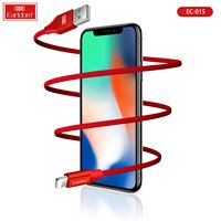 Cable de Carga Rápida Earldom con Gancho para Teléfono Celular, Cable de Datos Tipo C, Cable USB en Tubo, Exhibición de 30 Piezas/Juego para Samsung S24 Ultra