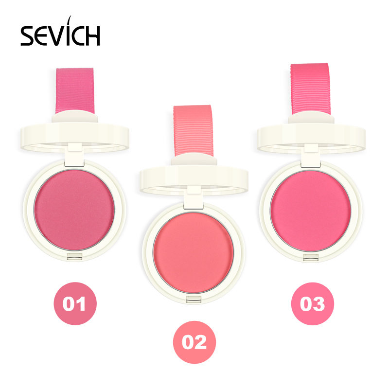 Sevich natural6 цветная палитра румян частная марка Косметика Макияж Румяна с зеркалом