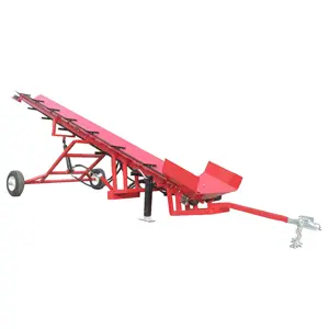 Stand Alone 5m Movable Firewood Conveyor Wood Conveyor for sale