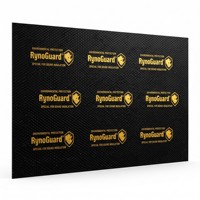 Feuille insonorisante et anti-vibrations en caoutchouc butyle 80 mil, isolation phonique directe usine