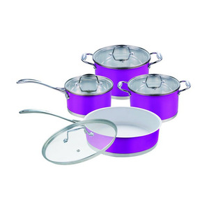 Ensemble d'ustensiles de cuisine européens en acier inoxydable 18, 10, pour la Production de bords de champignons, 6 pièces, Set d'ustensiles de cuisine Kitechn - Product Image 1