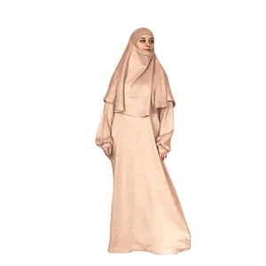 Factory Price Fashion Abaya Burqa Women Muslim Dress Hijab Overhead Prayer Women Kaftan Khimar Robes