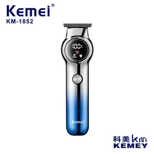 Cortadora de Pelo Digital Kemei KM-1852, Batería de 1000 mAh, Cuerpo Metálico, Gran Potencia, Uso Doméstico, Recargable por USB - Product Image 4