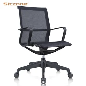 Sitzone офисная мебель, ортопедический эргономичный стул, полностью сетчатый компьютерный стол, стулья для персонала