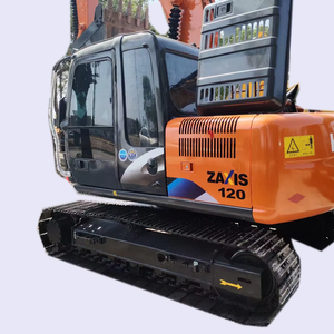 Excavatrice sur chenilles HITACHI d'occasion certifiée CE avec godet hitachizz120 mini pelles de 12 tonnes à vendre des machines du japon - Product Image 1