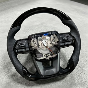 Volant de voiture personnalisé noir piano pour <span class=keywords><strong>Toyota</strong></span> LC300, LC79, LC70, Camry, LC500, 500h (2016-2026) – Amélioration intérieure - Product Image 6