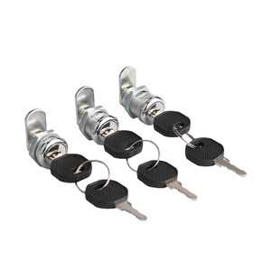 JK1002 Cam <strong>Locks</strong> <strong>for</strong> Drawer Door Mailbox Cabinet <strong>Tool</strong> <strong>Box</strong> Cylinder Flat Zinc Alloy 19*16mm Nickel Plated Furniture <strong>Lock</strong> - Product Image 1