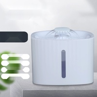 Fontaine à eau filtrée pour animaux de compagnie, distributeur automatique d'eau fraîche avec filtration pour chats et chiens