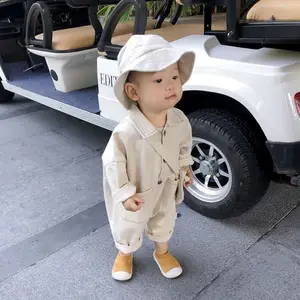 Baby Jean连身牛仔牛仔套装连身裤