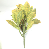 Plante artificielle verte de haute qualité, nouveau design, entièrement tactile, fabriqué en chine, feuille de jardin, livraison gratuite