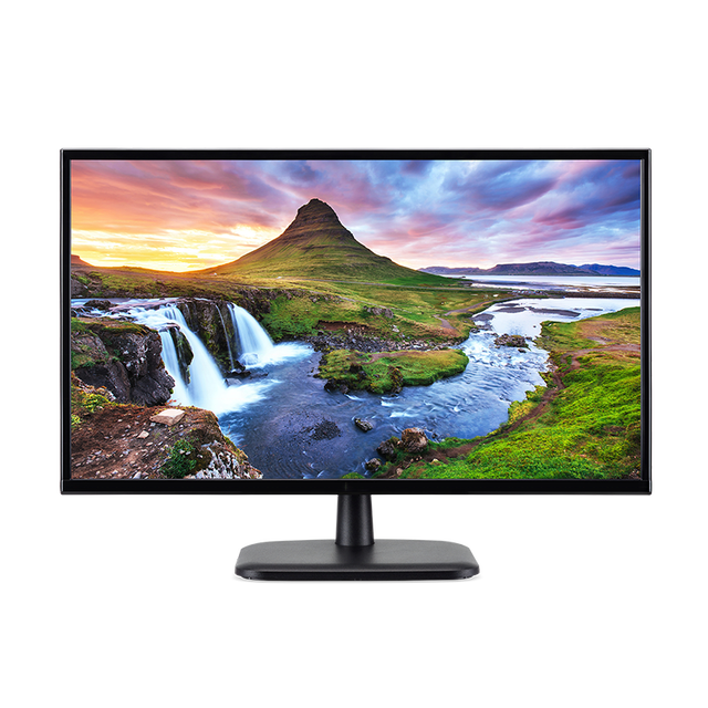 24 Inch FHD 1080p Resolution IPS Monitor Panel with 75Hz Refresh Rate HDR Feature Micro LED Backlit for Office Entertainment Use