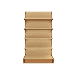 Estanterías Metálicas <span class=keywords><strong>de</strong></span> Alta Resistencia <span class=keywords><strong>de</strong></span> Una Sola Cara con Múltiples Niveles para Tiendas <span class=keywords><strong>de</strong></span> Abarrotes y Supermercados, con Acabado Melamina - Product Image 2
