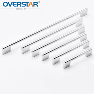 Thiết kế hiện đại thép không gỉ T-Bar ngăn kéo núm zamak kéo xử lý cho phòng ngủ tủ quần áo tủ quần áo nhà bếp sử dụng có thể điều chỉnh các tính năng - Product Image 1