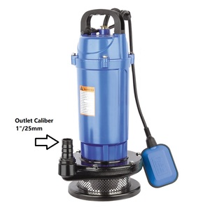 Bán buôn qdx chìm nước thải bơm vít mặt bích Giao diện 1 inch đường kính gang vật liệu cho đất nông nghiệp thủy lợi - Product Image 1