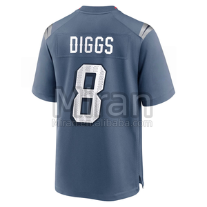 Atacado New Season American Football Jerseys #12 Brady #11 Bledsoe #10 Jones Jerseys Bordados Respirável Costurado Jerseys - Product Image 2