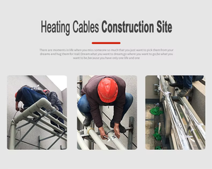 Câble de fil de <span class=keywords><strong>cuivre</strong></span> chauffant autorégulant avec isolation pour câble de traçage thermique de tuyau intérieur et de <span class=keywords><strong>gouttière</strong></span> - Product Image 5