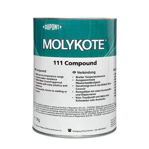 Olio Lubrificante per Valvole DC111 MOLYKOTE111, Grasso Siliconico per Uso Alimentare, Grasso per Guarnizioni O-ring, Lubrificante Industriale NLGI <span class=keywords><strong>4</strong></span>-<span class=keywords><strong>40</strong></span> - Product Image 1