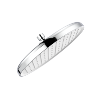 2025 Best-Selling Large ABS Plastic Rainshower Pommeau de douche Accessoires de robinet Fonction de pluie de surface plaquée pour les salles de bain