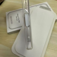 Prix d'Usine Étui de Téléphone 2 en 1 Transparent Antichoc Anti-Jaunissement Durable pour iPhone 17 Air 17 Pro Max 17 Pro Housse de Protection