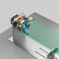 Accessoire rotatif laser, axe de rotation Z pour machine de gravure et de découpe laser CO2, garantie 1 an, facile à utiliser
