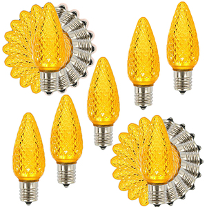 120V 0.65W SMD <span class=keywords><strong>LED</strong></span> 조명 C9 클리어 C9 크리스마스 전구 C9 전구 C9 야외 조명 C9 E17 패싯 전구 - Product Image 5