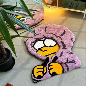 Venta directa de fábrica de alfombras de lana lavables para sala de estar y dormitorio alfombras personalizadas - Product Image 3